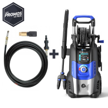 PACK PROMO NETTOYEUR HAUTE PRESSION ELEC 150 BARS + KIT FLEXIBLE DEBOUCHEUR 16M